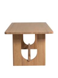 Barker and Stonehouse Olav Wood Dining Table in Neutral, Size 200cm - thumbnail 3