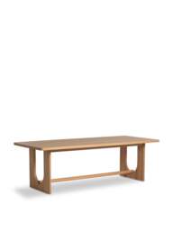 Barker and Stonehouse Olav Wood Dining Table in Neutral, Size 200cm