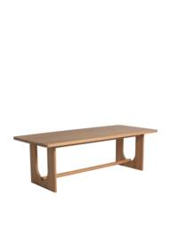 Barker and Stonehouse Olav Wood Dining Table in Neutral, Size 200cm - thumbnail 5