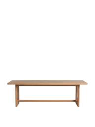 Barker and Stonehouse Olav Wood Dining Table in Neutral, Size 200cm - thumbnail 2
