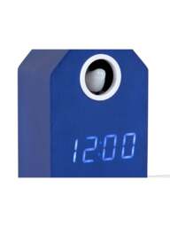 Present Time Cuckoo Led Alarm Clock in Retro Green - thumbnail 5