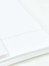 Fenwick at Home Mayfair 1000 Thread Count Pillowcase in White, Cotton, Size Oxford - thumbnail 2