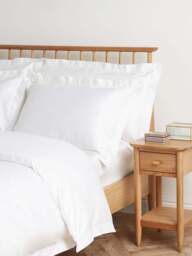 Fenwick at Home Mayfair 1000 Thread Count Pillowcase in White, Cotton, Size Oxford - thumbnail 4