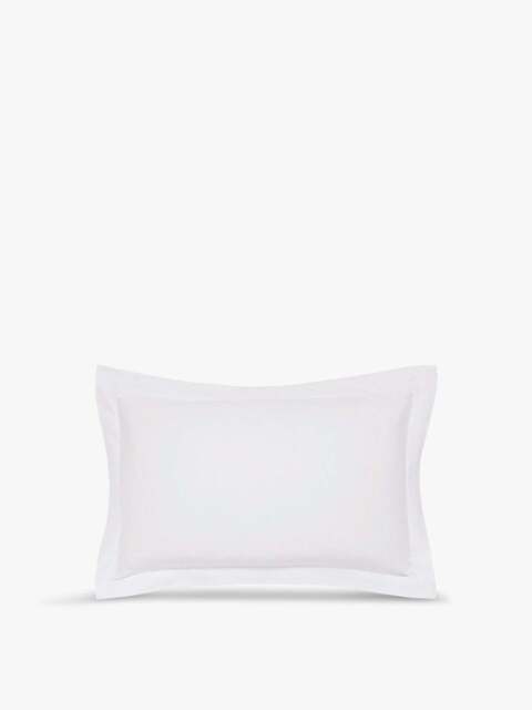Bedeck of Belfast Fine Linens 1000 Thread Count Egyptian Pillowcase in White, Cotton, Size Oxford