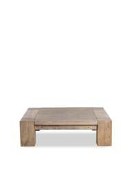 Barker and Stonehouse Huxley Reclaimed Wood Square Coffee Table in Brown