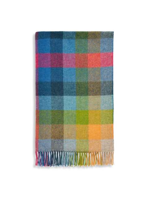 Bronte Harlequin Blanket in Tutti Fruti, Wool - image 1