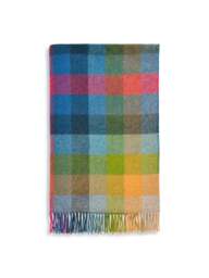 Bronte Harlequin Blanket in Tutti Fruti, Wool - thumbnail 1