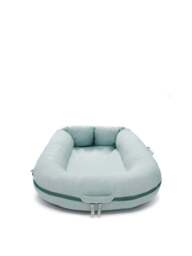 DockATot Deluxe Dock Baby Lounger in Marine Chambray, Cotton - thumbnail 1