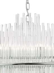 Dar Lighting Lukas 13 Light Pendant in Polished Chrome - thumbnail 2