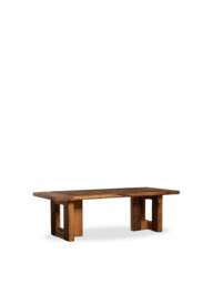 Barker and Stonehouse Yosemite Dining Table in Brown, Wood/Metal