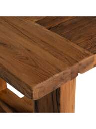 Barker and Stonehouse Yosemite Dining Table in Brown, Wood/Metal - thumbnail 4