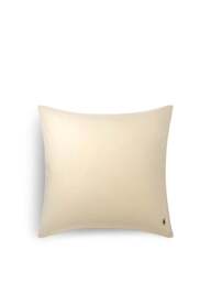 Ralph Lauren Home Polo Player Pillowcase Collection Cream Pale Oak in Cream - Paleoak, Cotton, Size Square