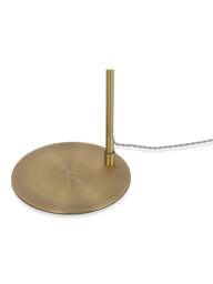 Heal's Monroe Porcelain Floor Lamp /brushed Gold in White - thumbnail 5