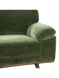 Barker and Stonehouse Bowes Fabric Corner Group Sofa in Green - thumbnail 4