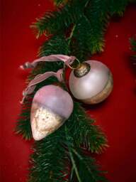 Nkuku Ngolo Smoked Glass Baubles Pack Of 4 - thumbnail 2