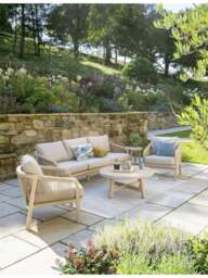 Kettler Cora Rope Lounge Set With 3 Seater Sofa & 2 Chairs - thumbnail 2
