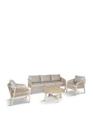 Kettler Cora Rope Lounge Set With 3 Seater Sofa & 2 Chairs
