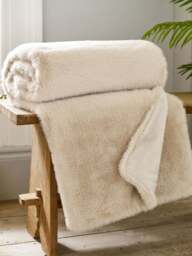 Deyongs Tlc Ashford Throw in Natural, Size 130x180cm - thumbnail 2