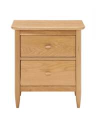 Barker and Stonehouse Ercol Teramo Bedside Cabinet in Neutral - thumbnail 2