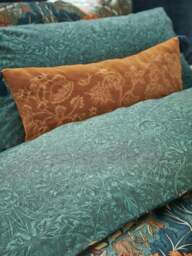Morris & Co Seasons By May Pillowcase Pairs in Saffron, Size Standard - thumbnail 2