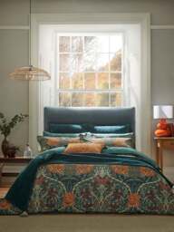 Morris & Co Seasons By May Pillowcase Pairs in Saffron, Size Standard - thumbnail 3