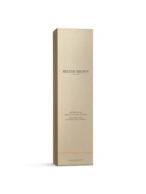 Molton Brown Mesmerising Oudh & Gold Accord Aroma Reeds Refill, Size 150ml - image 1