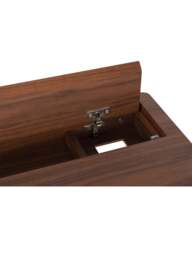 Heal's Henley Desk in Walnut, Size 74x125x60 - thumbnail 5