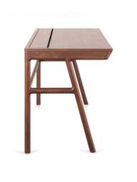Heal's Henley Desk in Walnut, Size 74x125x60 - thumbnail 4