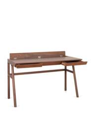 Heal's Henley Desk in Walnut, Size 74x125x60 - thumbnail 2