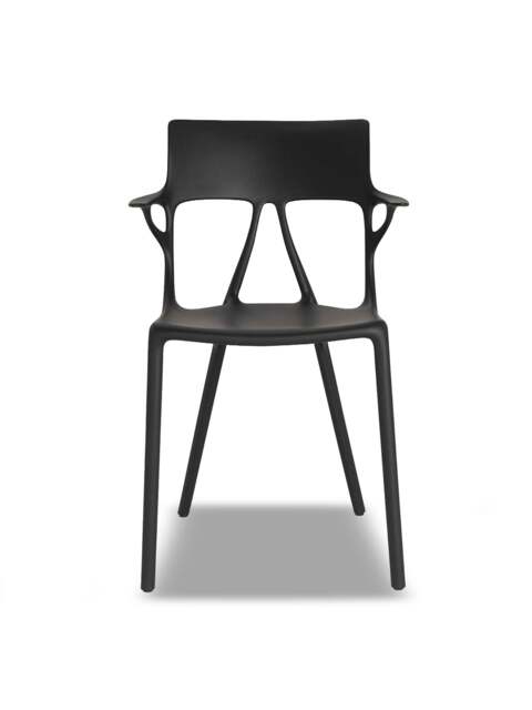 Barker and Stonehouse Ai Recycled Dining Chair in Black - image 1