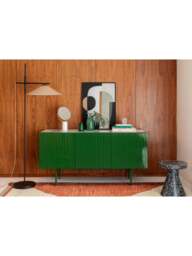 Heal's Armstrong Adjustable Floor Lamp Black/ in Green - thumbnail 3