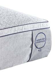 Barker and Stonehouse Flo Double Pocket Sprung Memory Foam Mattress Medium in White - thumbnail 3