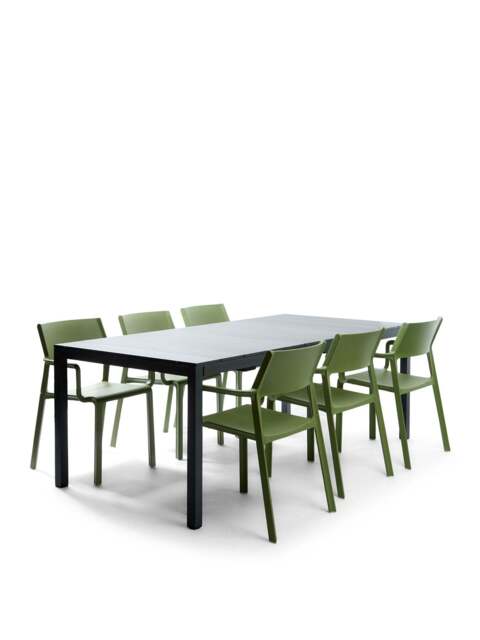 Nardi SPA Rio 210/280 Extendable Table Antracite