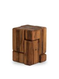 Barker and Stonehouse Brecon Stool in Brown - thumbnail 1