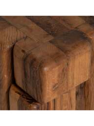 Barker and Stonehouse Brecon Stool in Brown - thumbnail 4