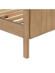 Barker and Stonehouse Tosca Reclaimed Wood Bed in Brown, Size King - thumbnail 5
