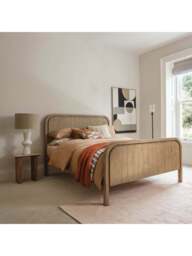 Barker and Stonehouse Tosca Reclaimed Wood Bed in Brown, Size King - thumbnail 2