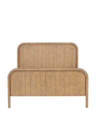 Barker and Stonehouse Tosca Reclaimed Wood Bed in Brown, Size King - thumbnail 3