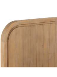 Barker and Stonehouse Tosca Reclaimed Wood Bed in Brown, Size King - thumbnail 4