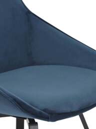 Barker and Stonehouse Beckton Dining Chair in Blue - thumbnail 2