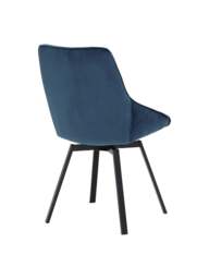 Barker and Stonehouse Beckton Dining Chair in Blue - thumbnail 4