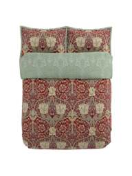 Morris & Co Garden Of Love V&a Duvet Cover Collection in Green, Size Single - thumbnail 3