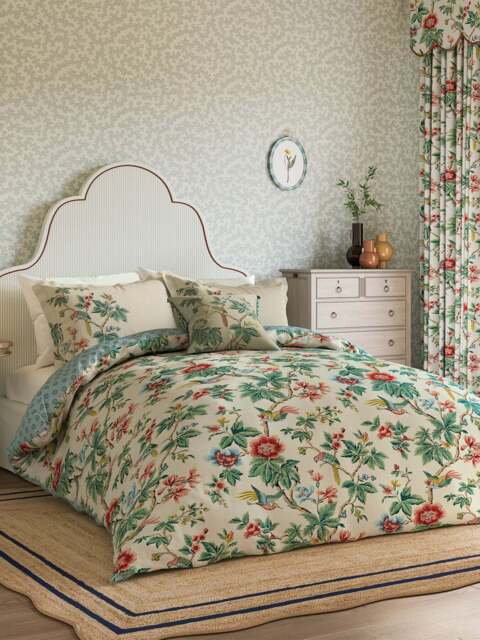 Sanderson Lophura Cover Set in Chintz, Size Single - image 1
