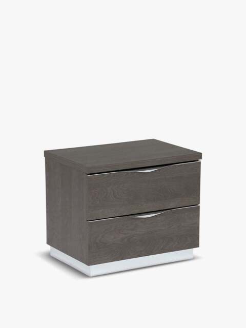 Barker and Stonehouse Lutyen Small Bedside Table, And Taupe in Grey - image 1