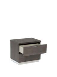 Barker and Stonehouse Lutyen Small Bedside Table, And Taupe in Grey - thumbnail 3