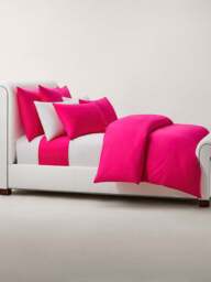 Ralph Lauren Home Polo Player Duvet Cover Collection Pink in Pink - Pinksky, Cotton/Linen, Size King - thumbnail 5