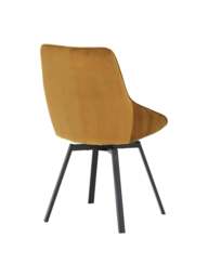 Barker and Stonehouse Beckton Dining Chair in Gold - thumbnail 3