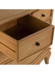 Barker and Stonehouse Cecile Light Wooden French Style 4 Drawer Chest in Neutral - thumbnail 5
