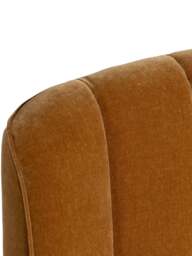 Barker and Stonehouse Reyes Fabric Super King Bed Frame in Yellow - thumbnail 4