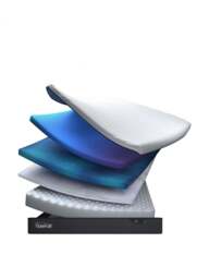TEMPUR® Pro Coolquilt Smartcool Technology Deep Mattress Medium Double in Grey, Size 23cm - thumbnail 4